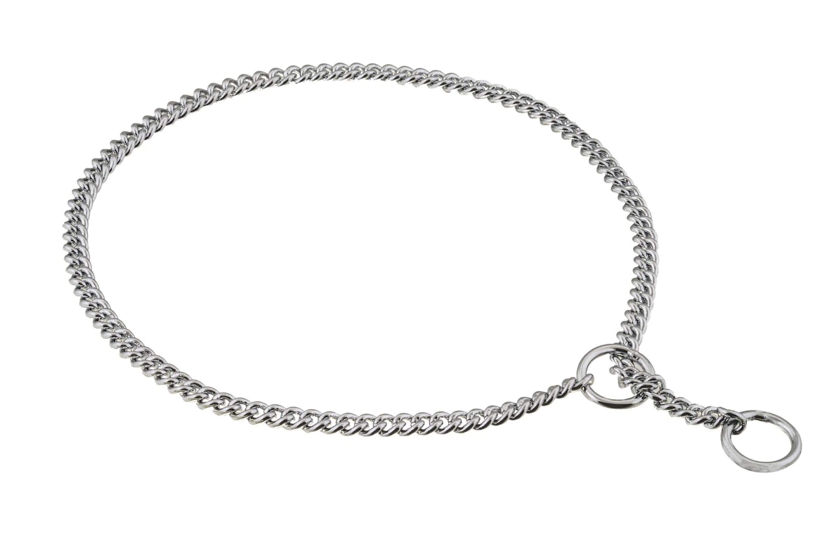 Alvalley Slip Curve Show Chain Collar — Elegant Training & Show Collar
