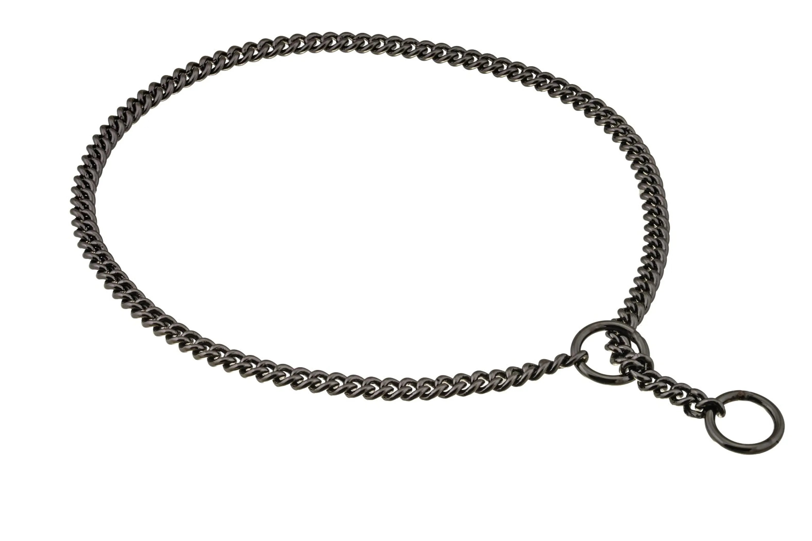 Alvalley Slip Curve Show Chain Collar — Elegant Training & Show Collar