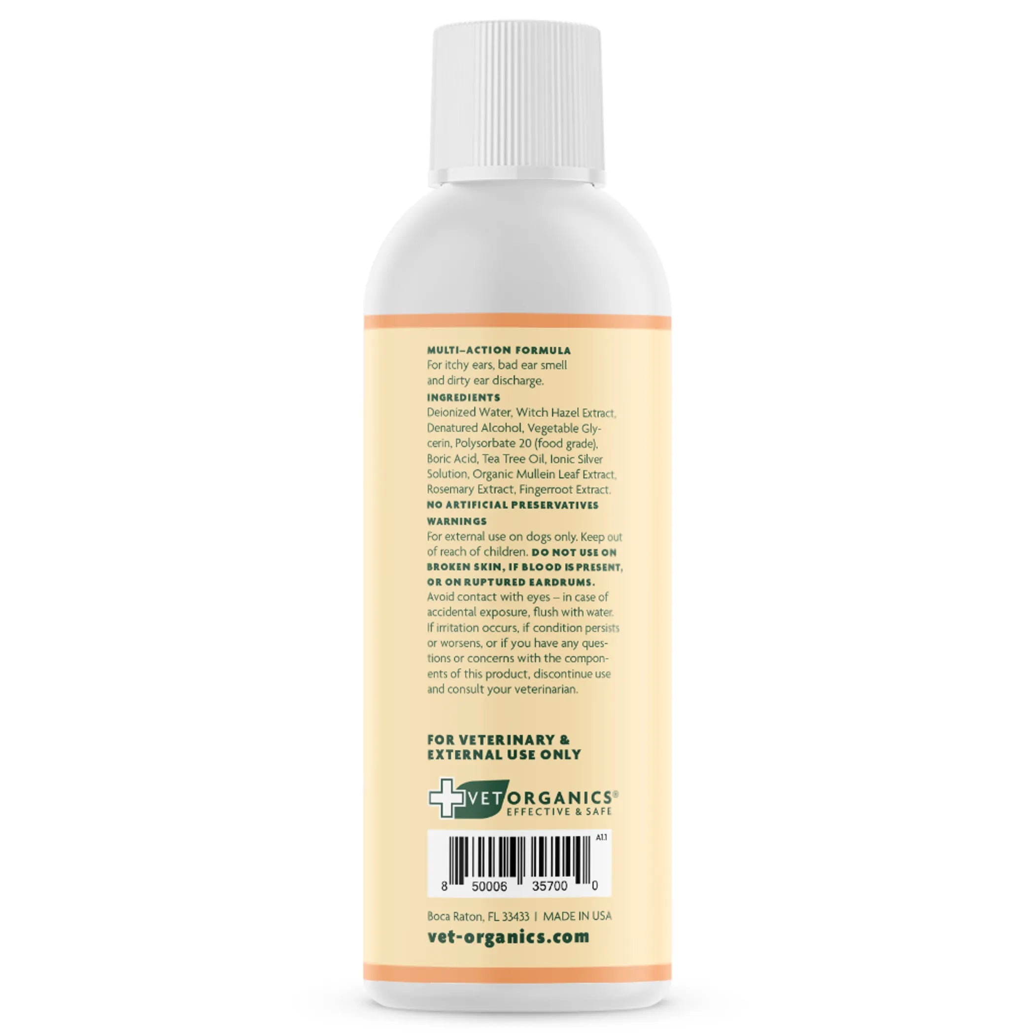 EcoEars Dog Ear Cleaner Infection Formula — Natural, Fast-Acting Ear Relief