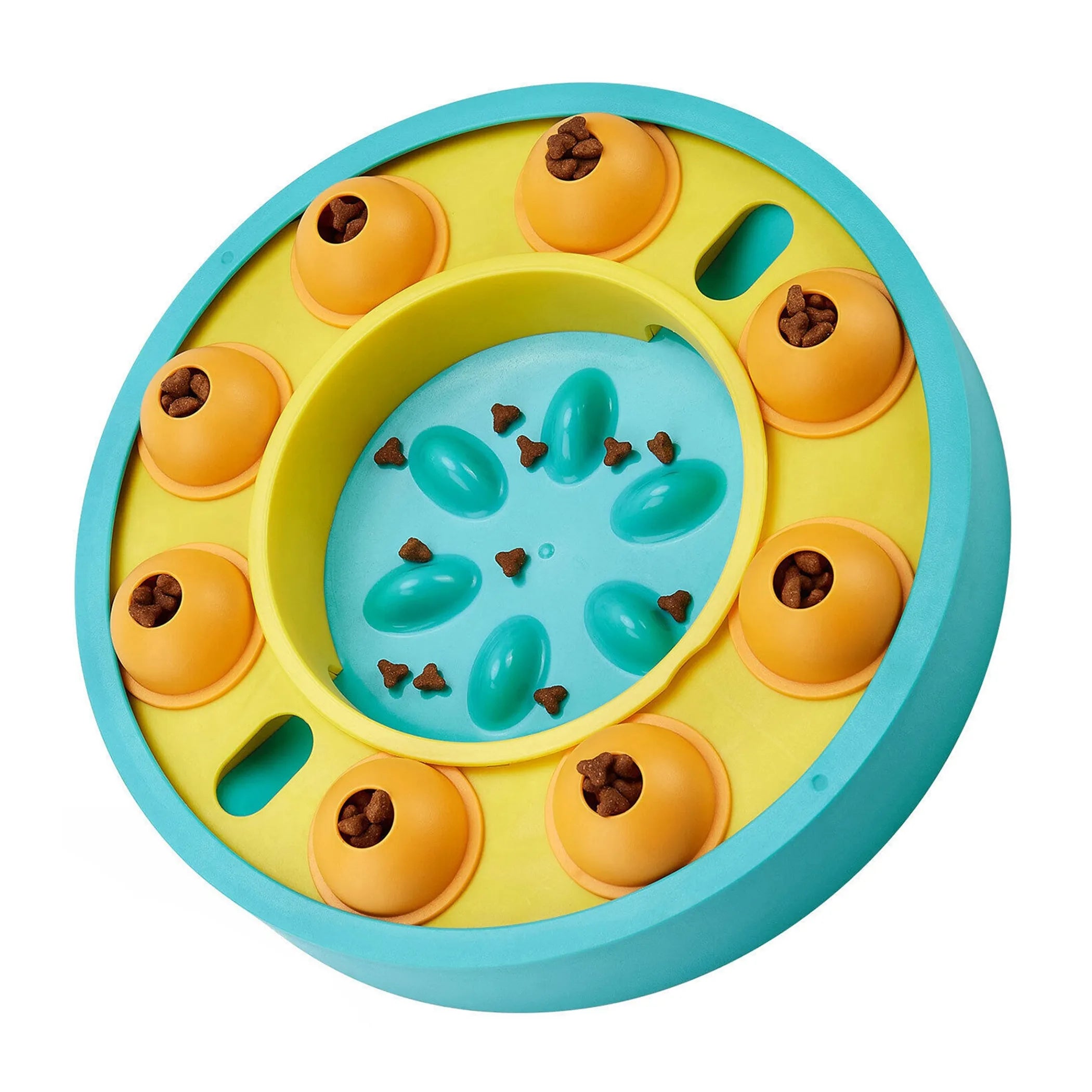 Dog Puzzle Food Feeder Slow Feeding Bowl — Interactive IQ Enrichment for All Dogs