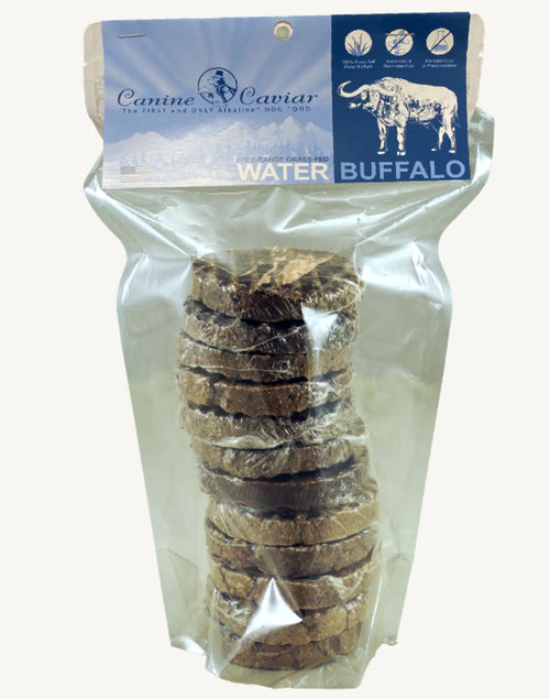 Canine Caviar Cold Pressed Buffalo Tripe Patties — Freeze-Dried Raw Alternative