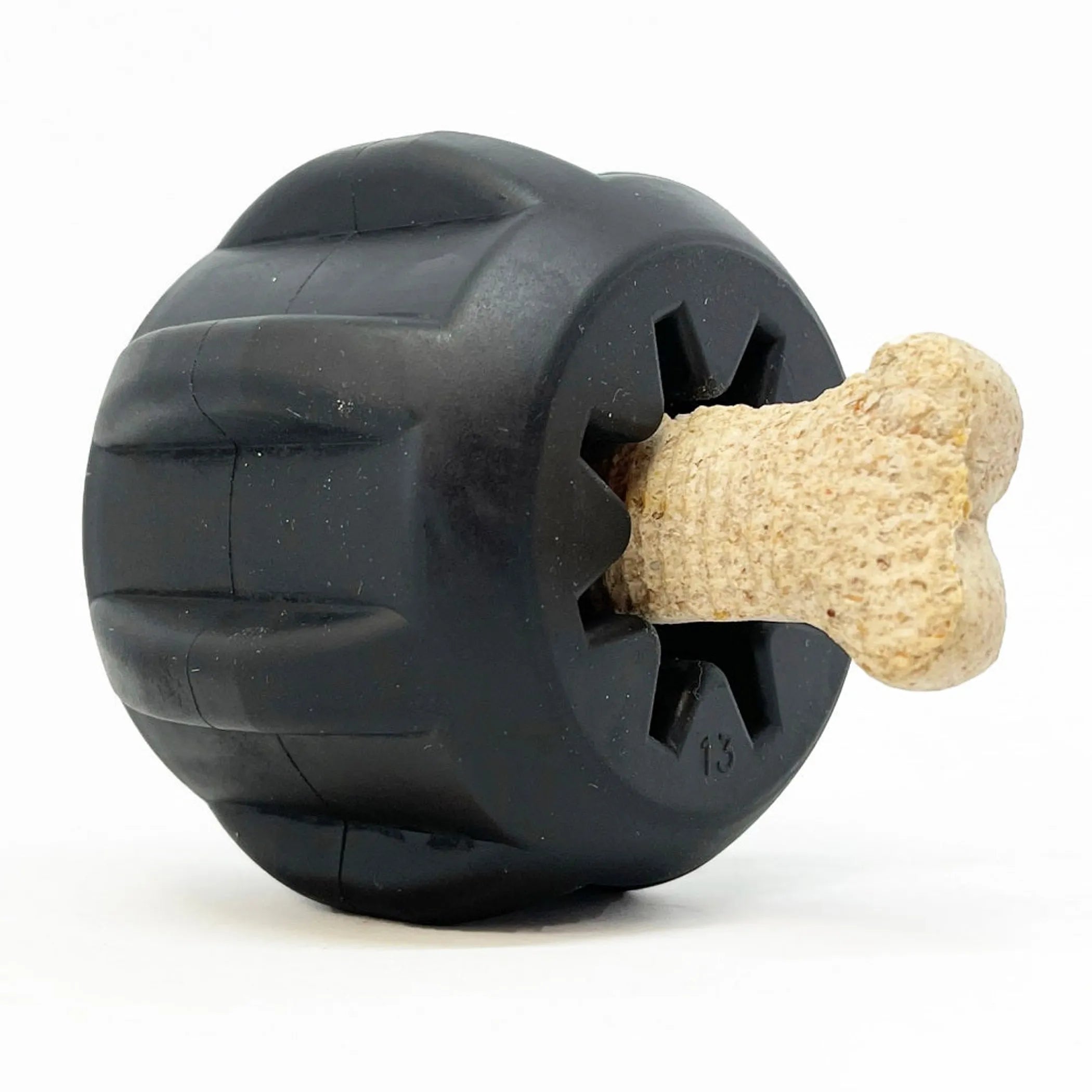 SodaPup Gear eDispenser — Durable Rubber Chew Holder & Treat Pocket for Power Chewers