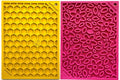 SodaPup Flower Power & Honeycomb eMat Lick Mat Bundle — Calming Enrichment for Small Dogs