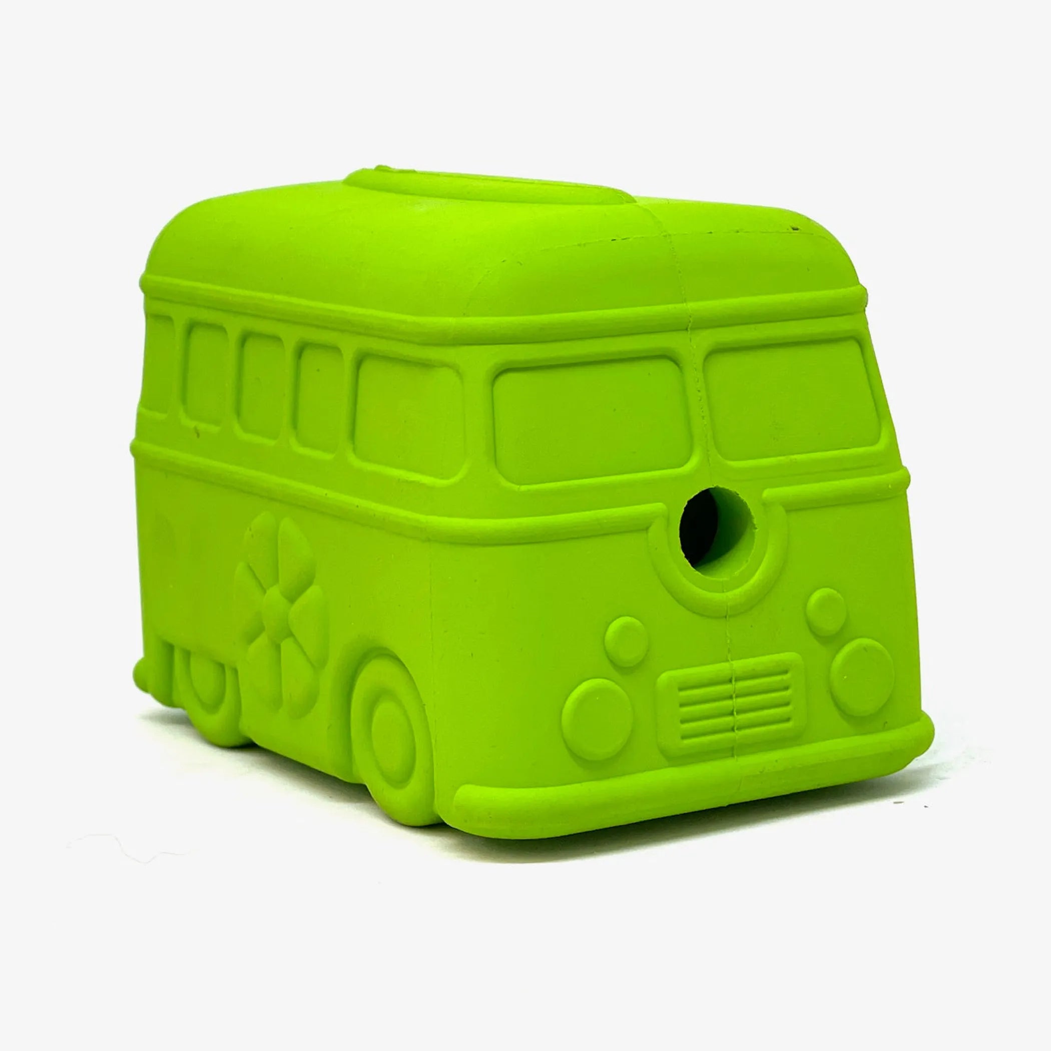 SodaPup Surf's Up! Retro Van eDispenser — Durable Rubber Chew Toy & Treat Dispenser for Large Dogs