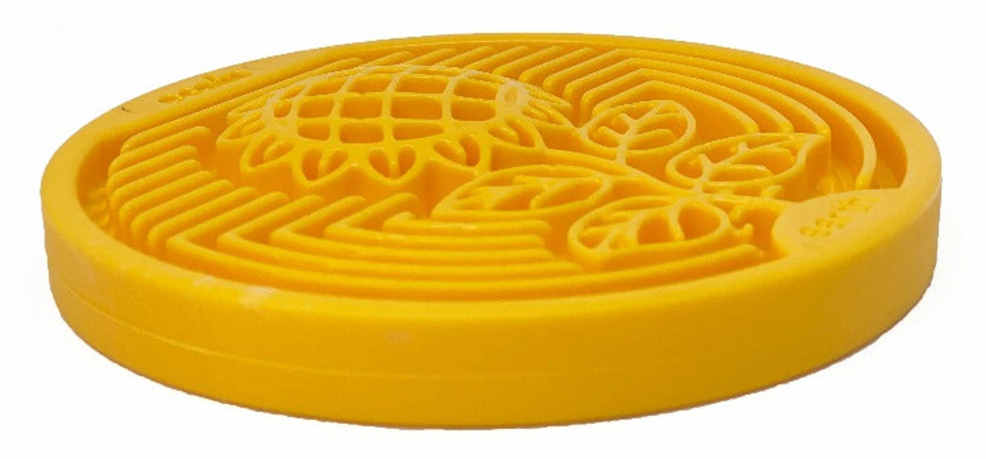 SodaPup Earth Sunflower Nylon Lick Mat — Durable Enrichment Snacking Toy for Dogs