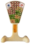 SodaPup Waffle Tower 2-in-1 Nylon Chew & Enrichment Toy — For Aggressive Chewers