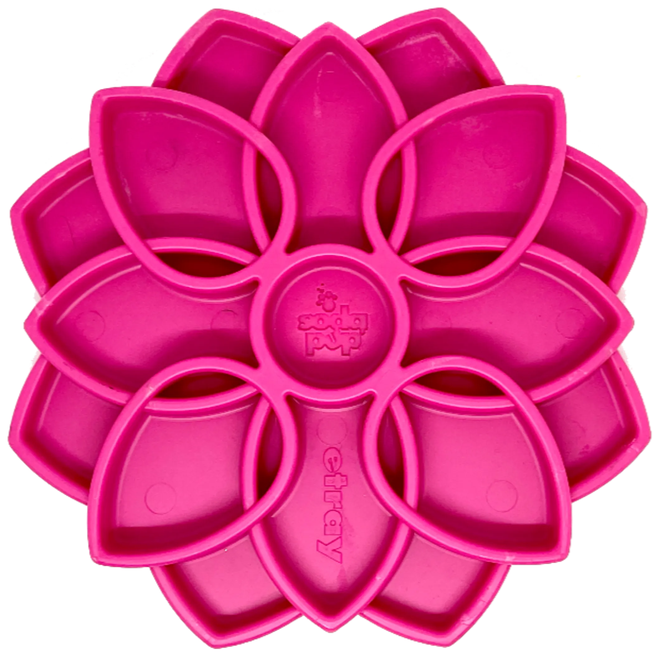 SodaPup Mandala eTray — Slow Feeder & Lick Mat Enrichment Tray for Dogs