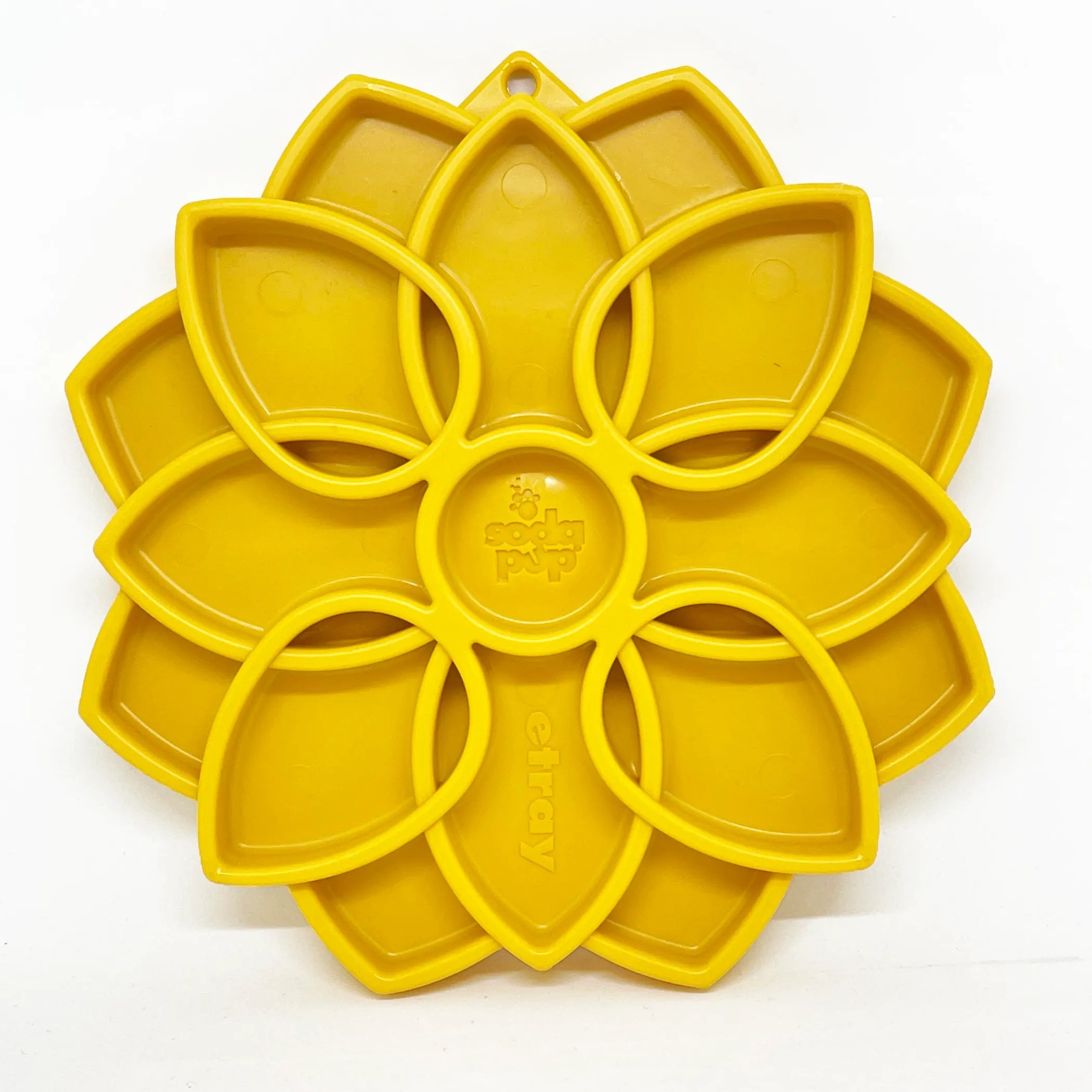 SodaPup Mandala eTray — Slow Feeder & Lick Mat Enrichment Tray for Dogs