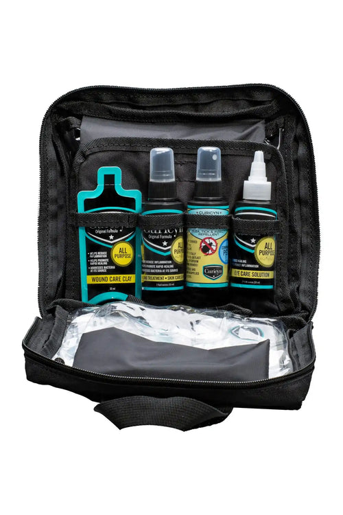 Curicyn Pet Care Travel First Aid Kit for Dogs — 35-Piece Emergency Kit