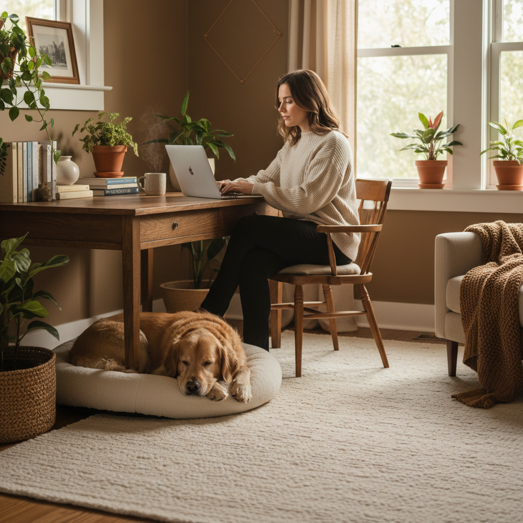 Remote Worker Quiet House