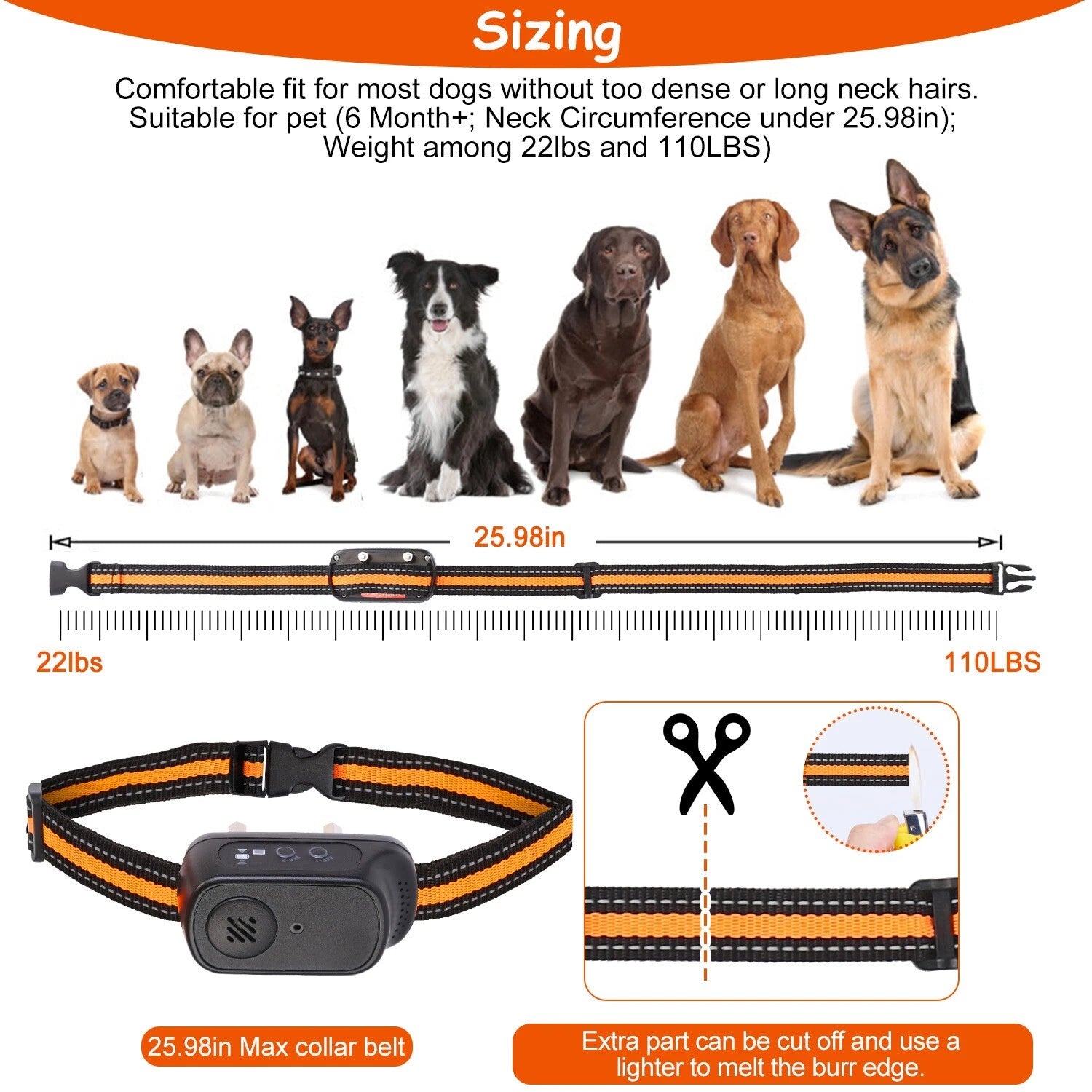984FT Remote Dog Training Collar — Waterproof, Rechargeable, 3-Mode System