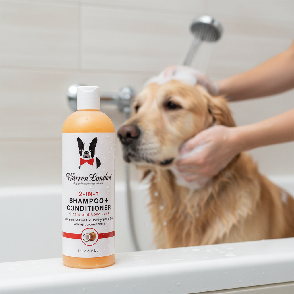 Warren London Dog Shampoo with Dog